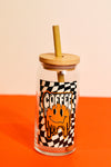 Coffee Makes Me Smile - Iced Coffee Cup