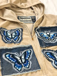Vintage Butterfly Zip-up