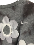 Grey Flora Nike Crop